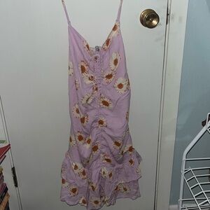 Pink with floral pattern dress- GREAT CONDITION!!